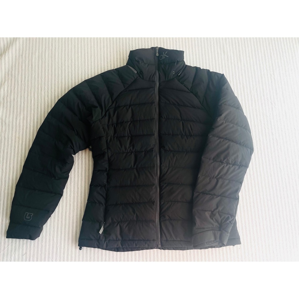 Burton AK Gore-Tex Windstopper Down Puffer Jacket Black Womens Medium M